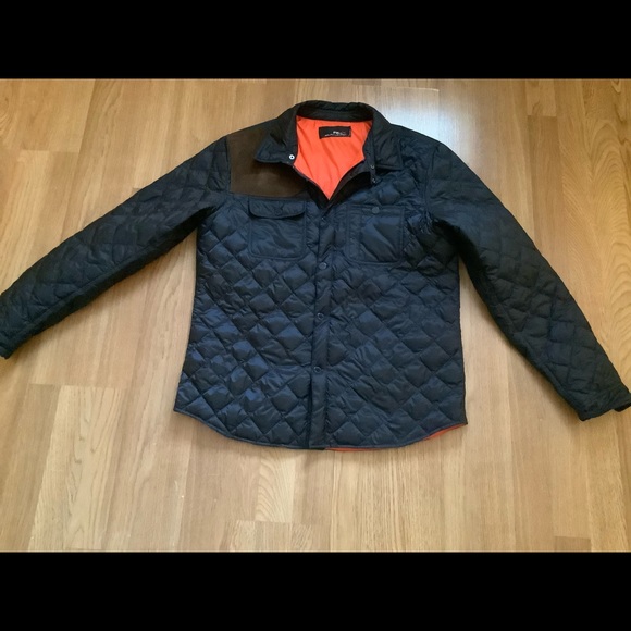 ralph lauren quilted shirt jacket